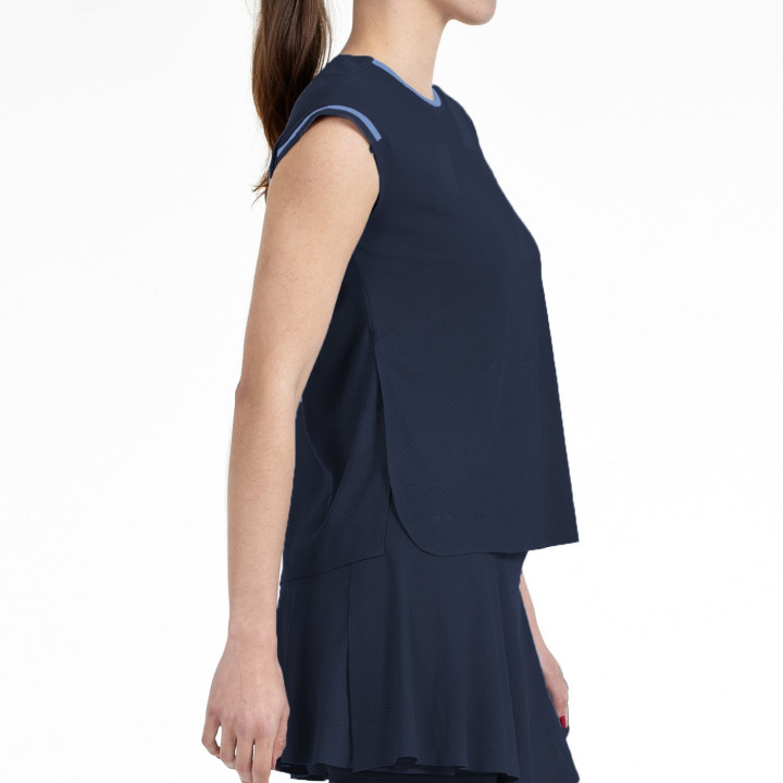 CAMISETA BULLPADEL PINATAR AZUL MARINO