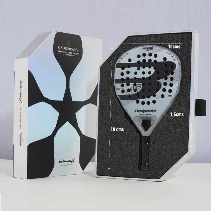 tienda de padel Madrid, tienda de padel online, tienda de padel españa, tienda de padel en linea, PALA BULLPADEL MINI NEURON 02 