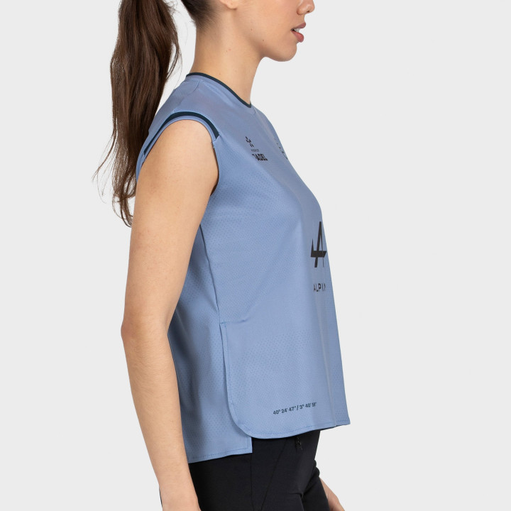 CAMISETA BULLPADEL PINATAR CF AZUL ATOMICO VIGORE