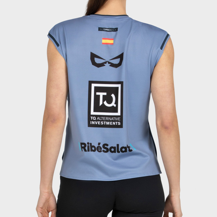 CAMISETA BULLPADEL PINATAR CF AZUL ATOMICO VIGORE