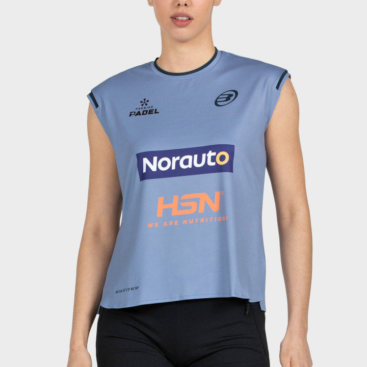 CAMISETA BULLPADEL PINATAR CJ AZUL ATOMICO VIGORE