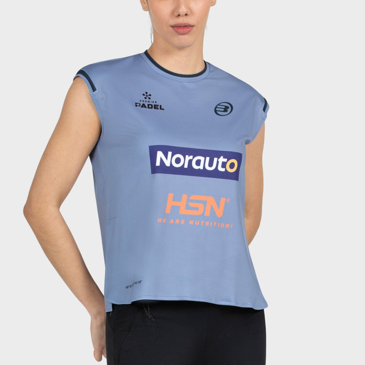 CAMISETA BULLPADEL PINATAR CJ AZUL ATOMICO VIGORE