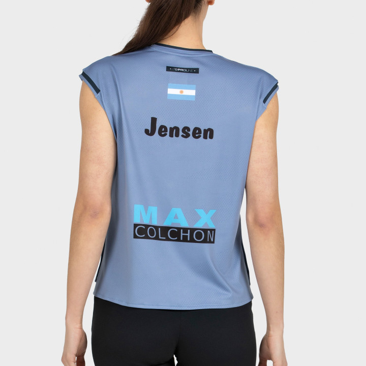 CAMISETA BULLPADEL PINATAR CJ AZUL ATOMICO VIGORE