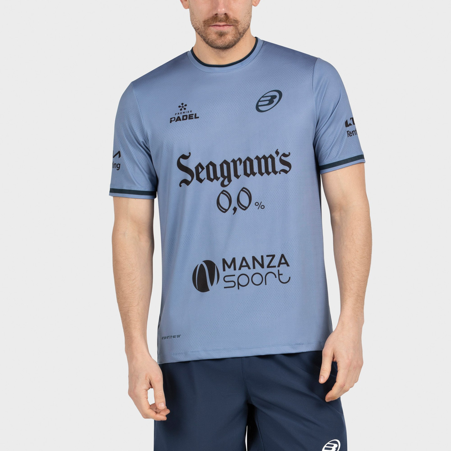 CAMISETA BULLPADEL PRIOR PN AZUL ATOMICO VIGORE