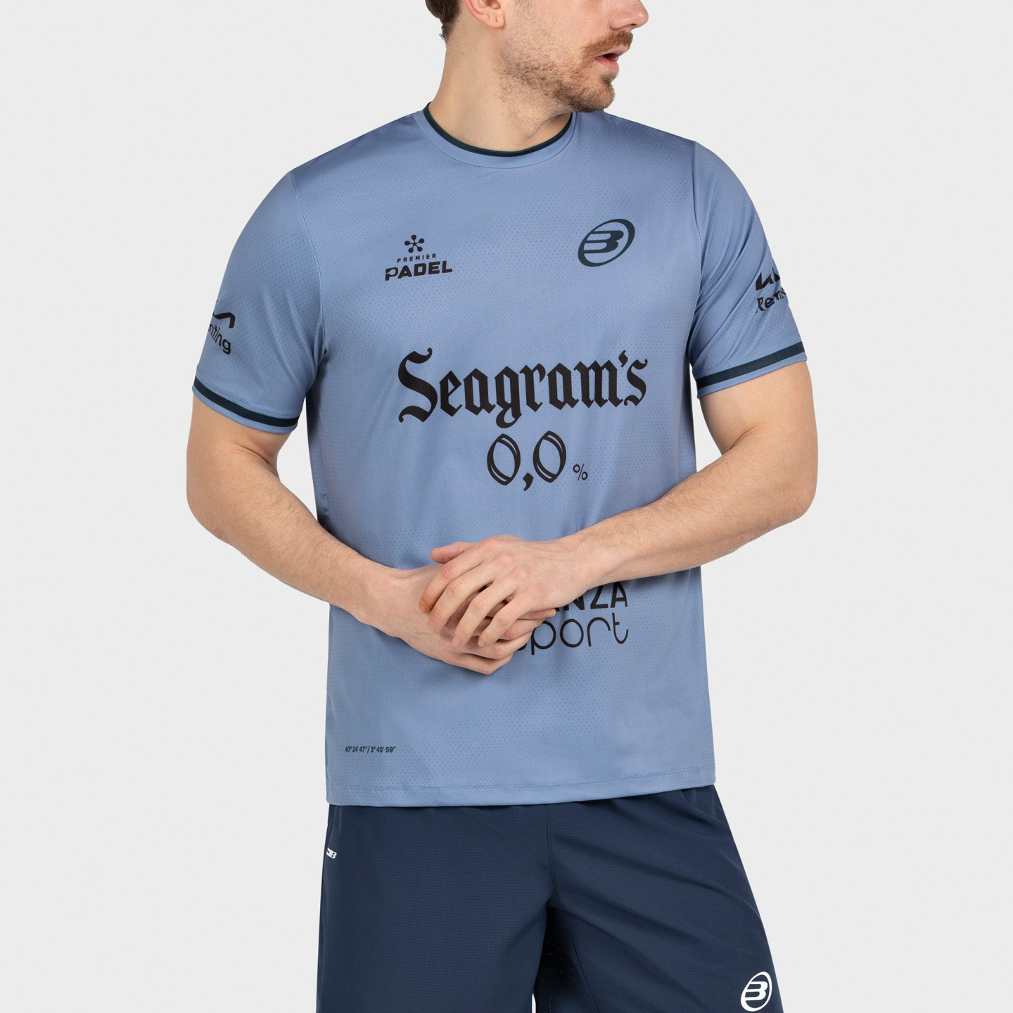 CAMISETA BULLPADEL PRIOR PN AZUL ATOMICO VIGORE