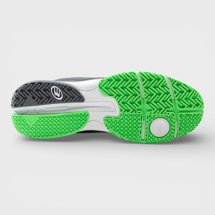 ZAPATILLA BULLPADEL HYBRID FLY 26V GRIS OSCURO