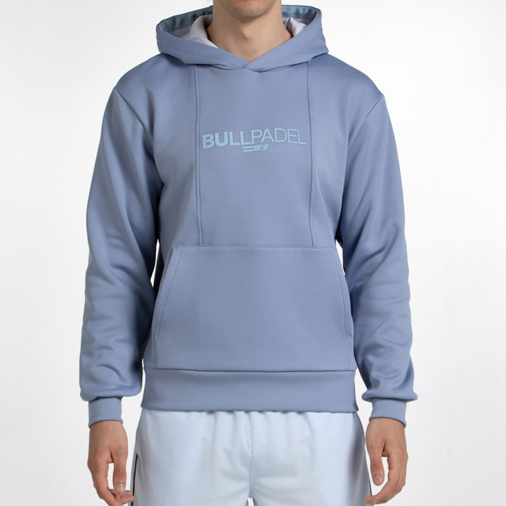 tienda de padel Madrid, tienda de padel online, tienda de padel españa, tienda de padel en linea, SUDADERA BULLPADEL ACUBE AZUL 