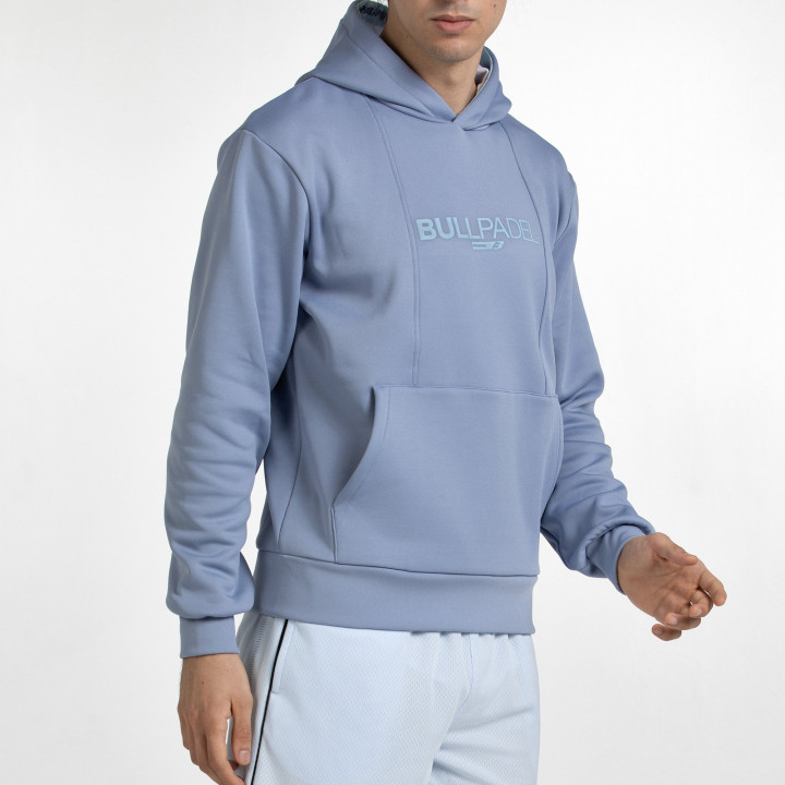 tienda de padel Madrid, tienda de padel online, tienda de padel españa, tienda de padel en linea, SUDADERA BULLPADEL ACUBE AZUL 