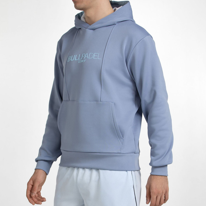 tienda de padel Madrid, tienda de padel online, tienda de padel españa, tienda de padel en linea, SUDADERA BULLPADEL ACUBE AZUL 