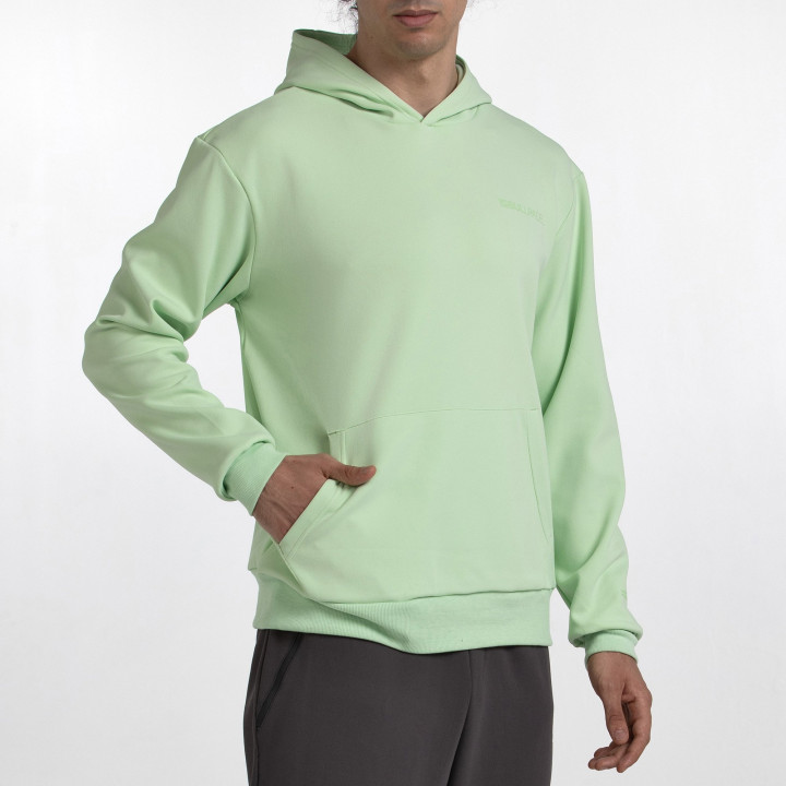 SUDADERA BULLPADEL ALBIER VERDE ACIDO