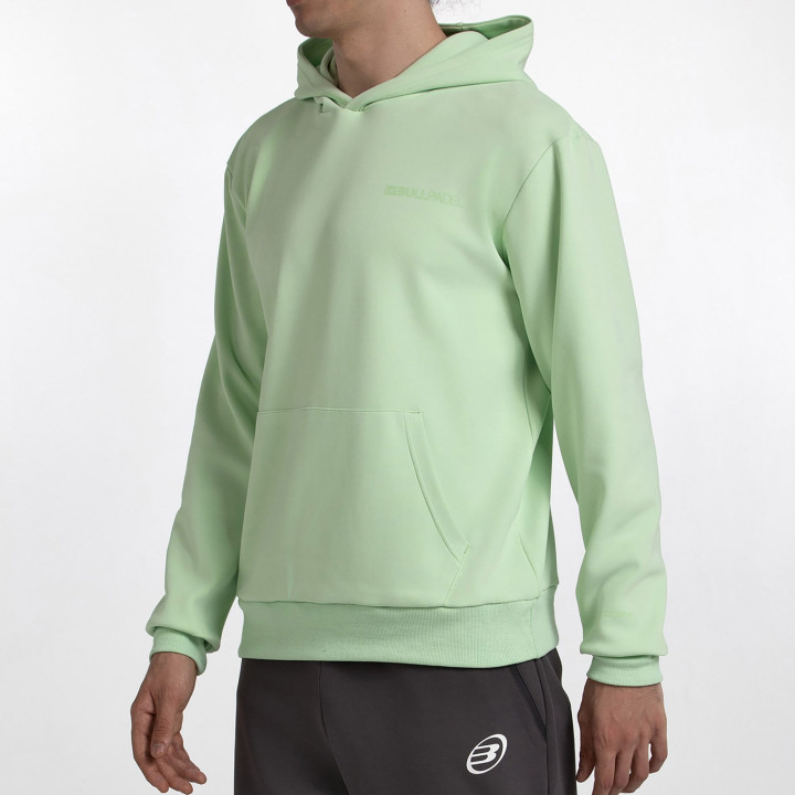 SUDADERA BULLPADEL ALBIER VERDE ACIDO