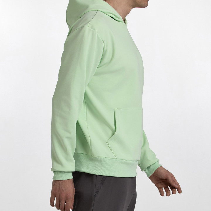 SUDADERA BULLPADEL ALBIER VERDE ACIDO