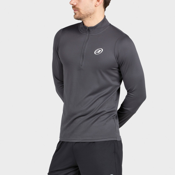 CAMISETA BULLPADEL ANSER ANTRACITA
