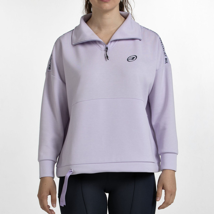 tienda de padel Madrid, tienda de padel online, tienda de padel españa, tienda de padel en linea, SUDADERA BULLPADEL ALASIA LILA