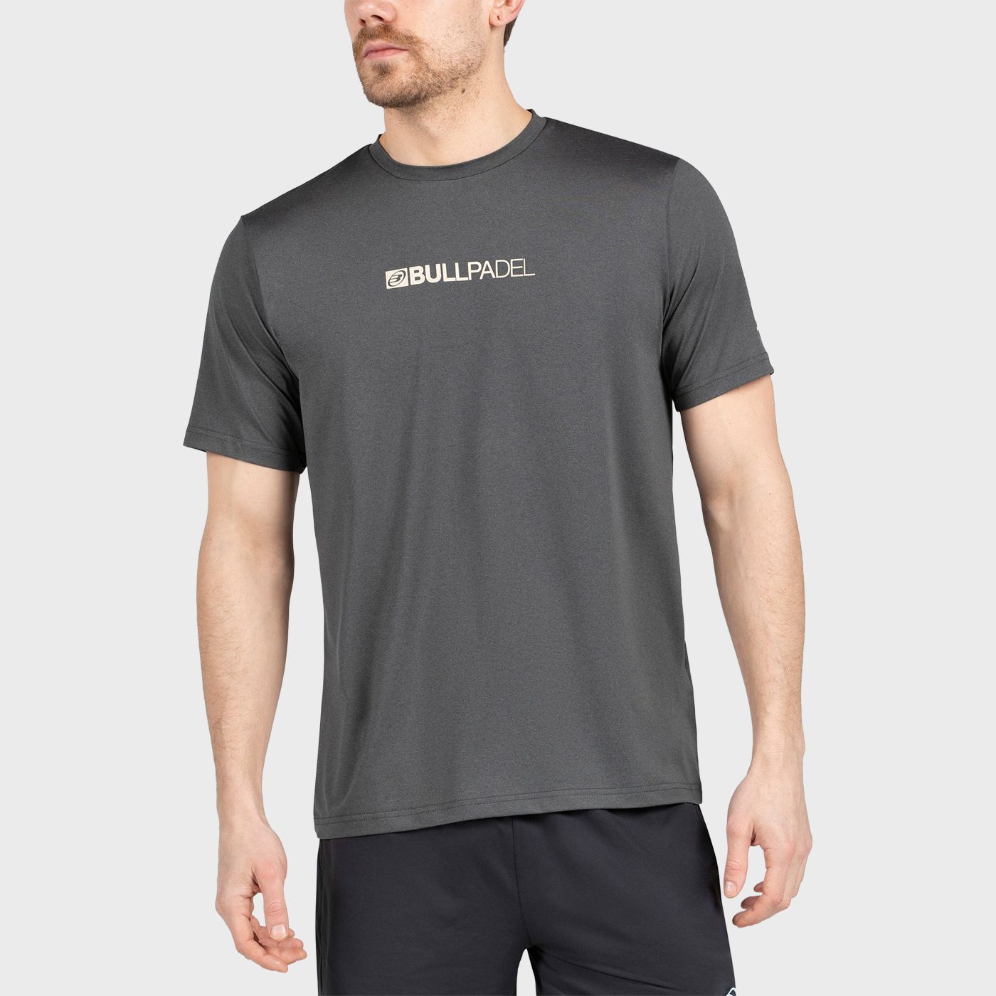 tienda de padel Madrid, tienda de padel online, tienda de padel españa, tienda de padel en linea, CAMISETA BULLPADEL COLEDIL NEG