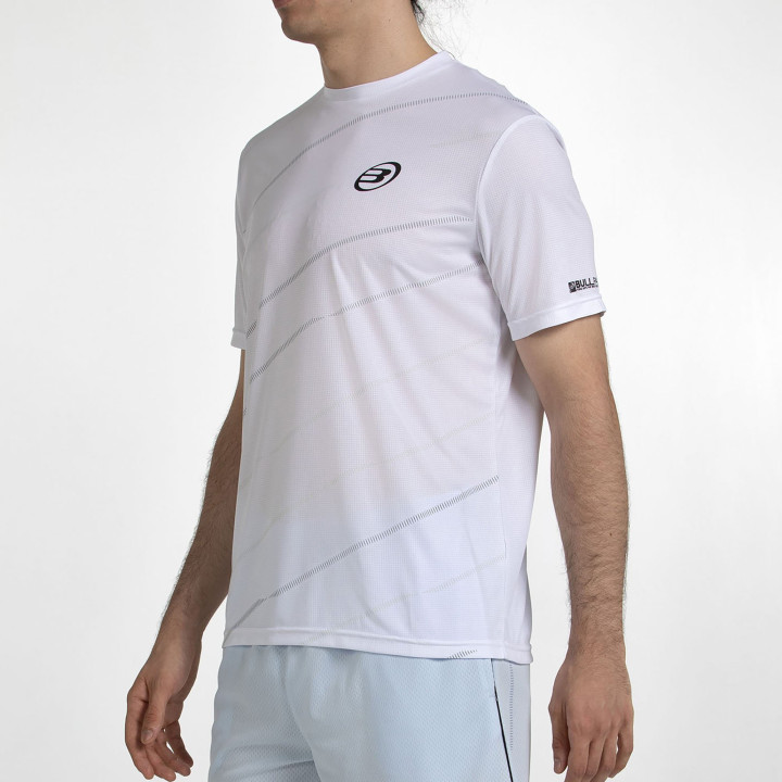 T-SHIRT BULLPADEL CASINAS BLANC