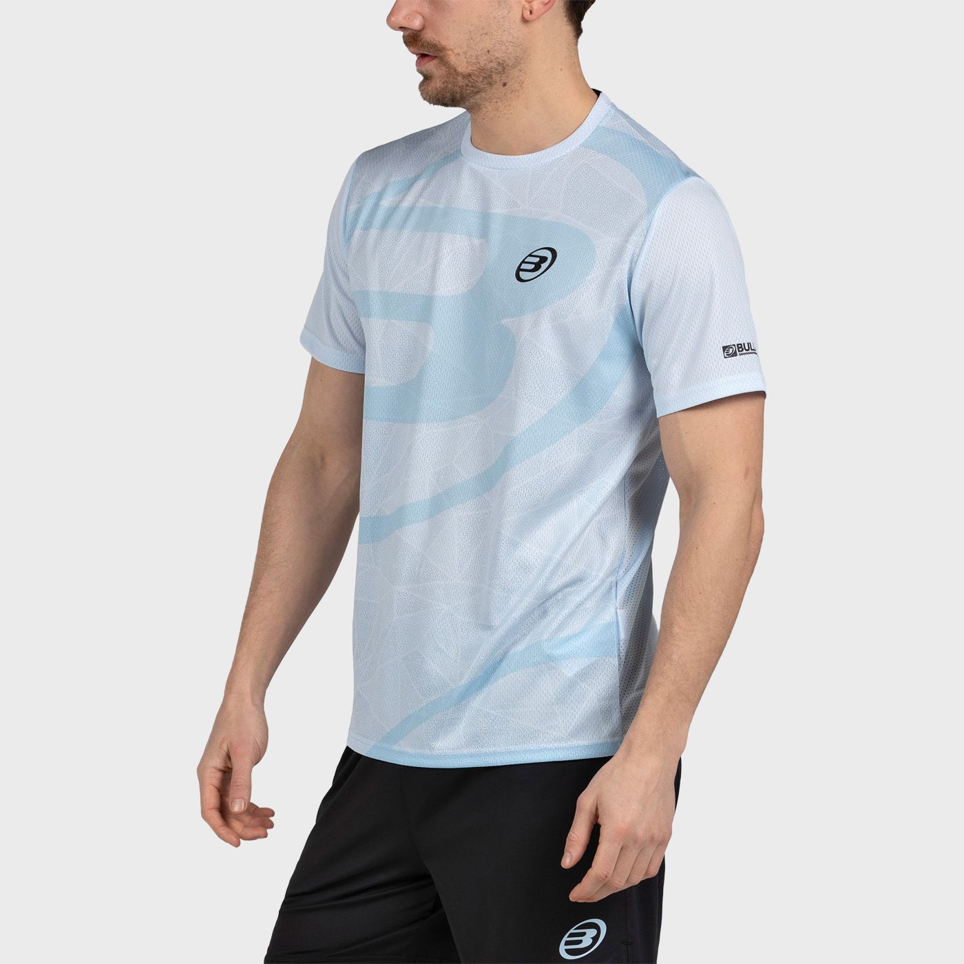 T-SHIRT BULLPADEL CASTIL BLEU GLACIER