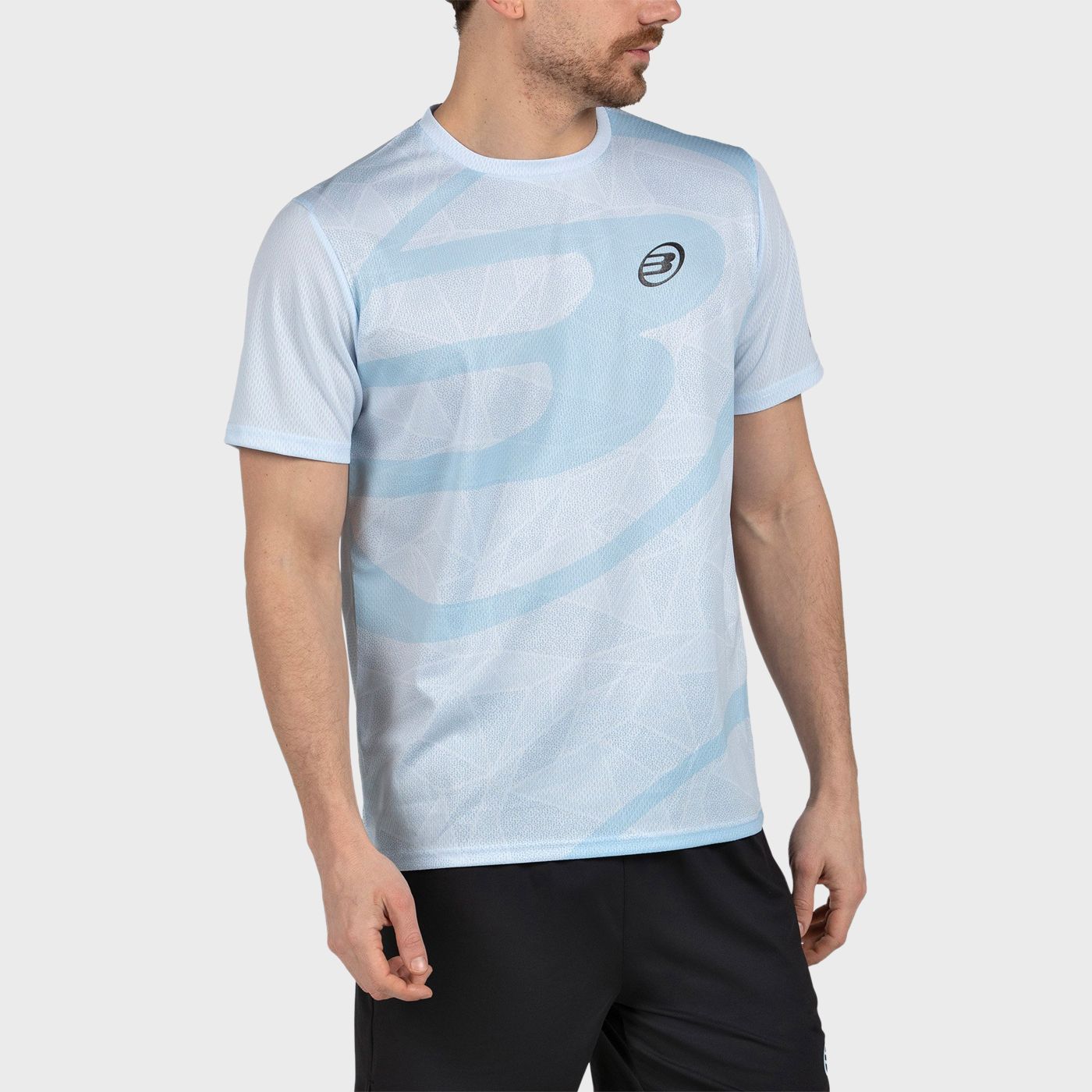 T-SHIRT BULLPADEL CASTIL BLEU GLACIER