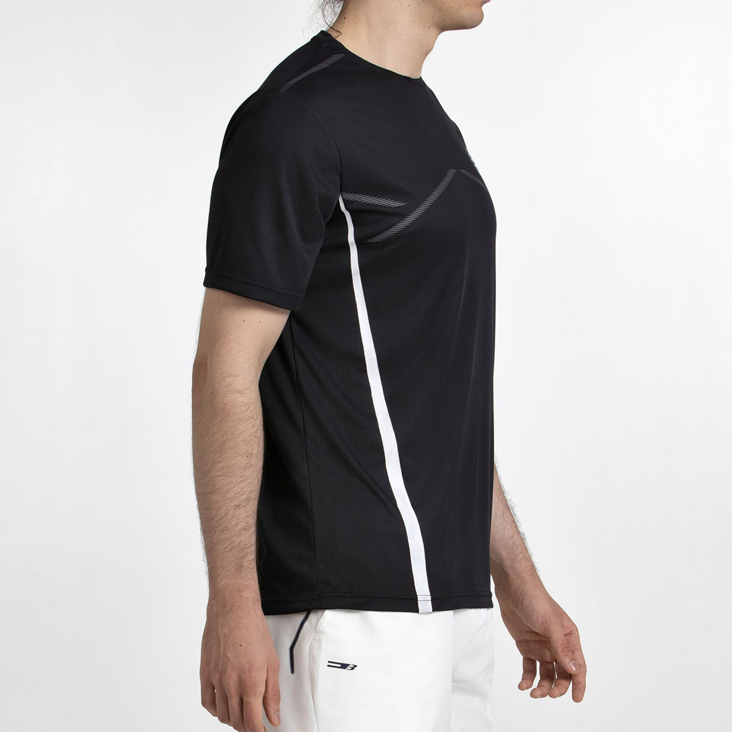 T-SHIRT BULLPADEL CABORE BLACK
