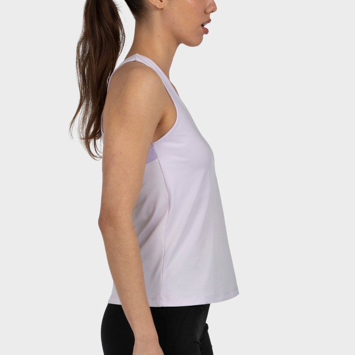 CAMISETA BULLPADEL PADO LILA PASTEL