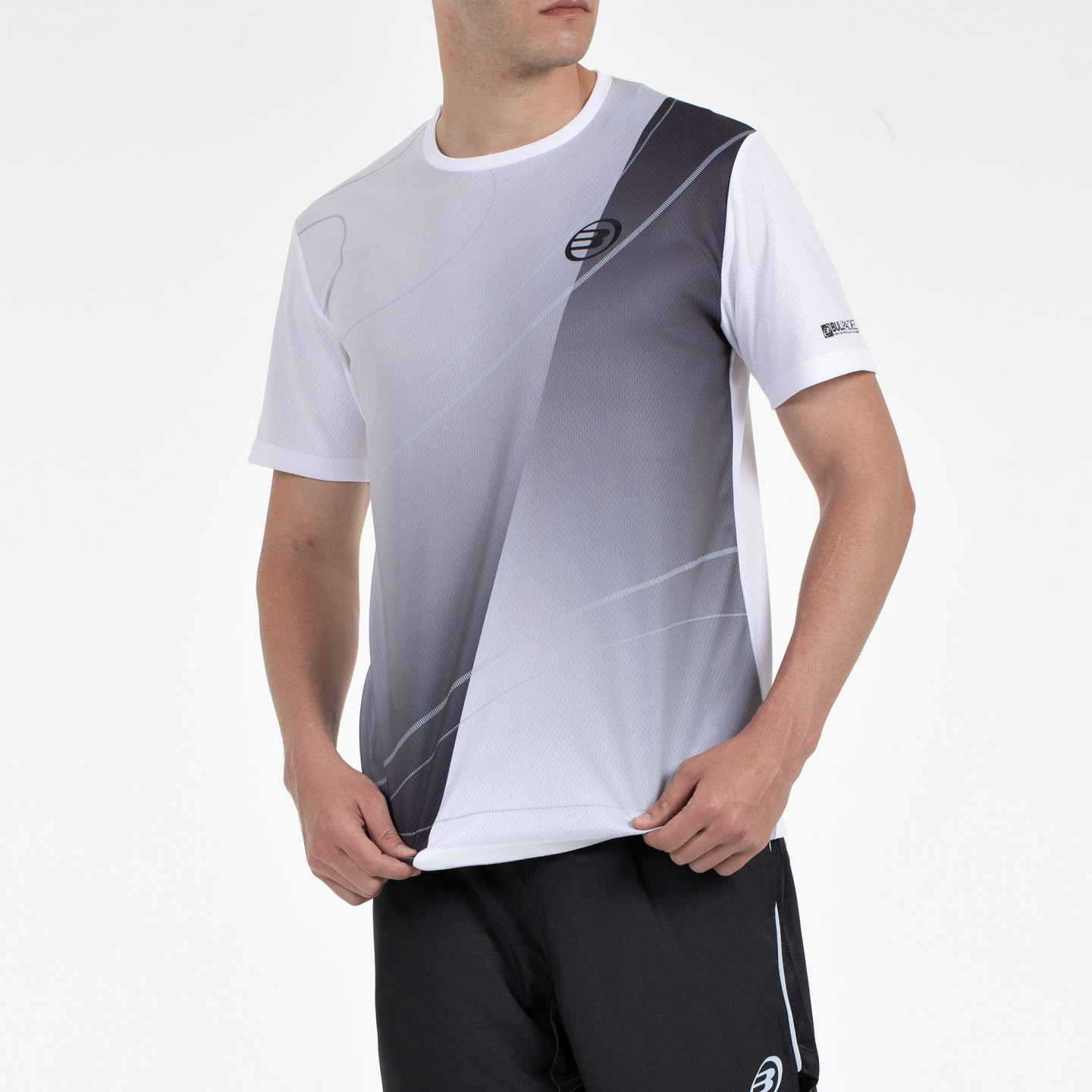 CAMISETA BULLPADEL CUMBRE BLANCO