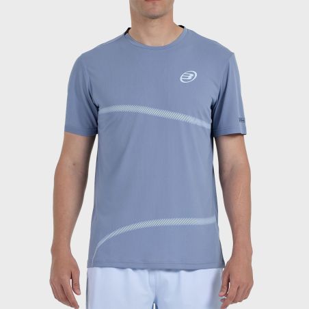 tienda de padel Madrid, tienda de padel online, tienda de padel españa, tienda de padel en linea, CAMISETA BULLPADEL CHELES AZUL