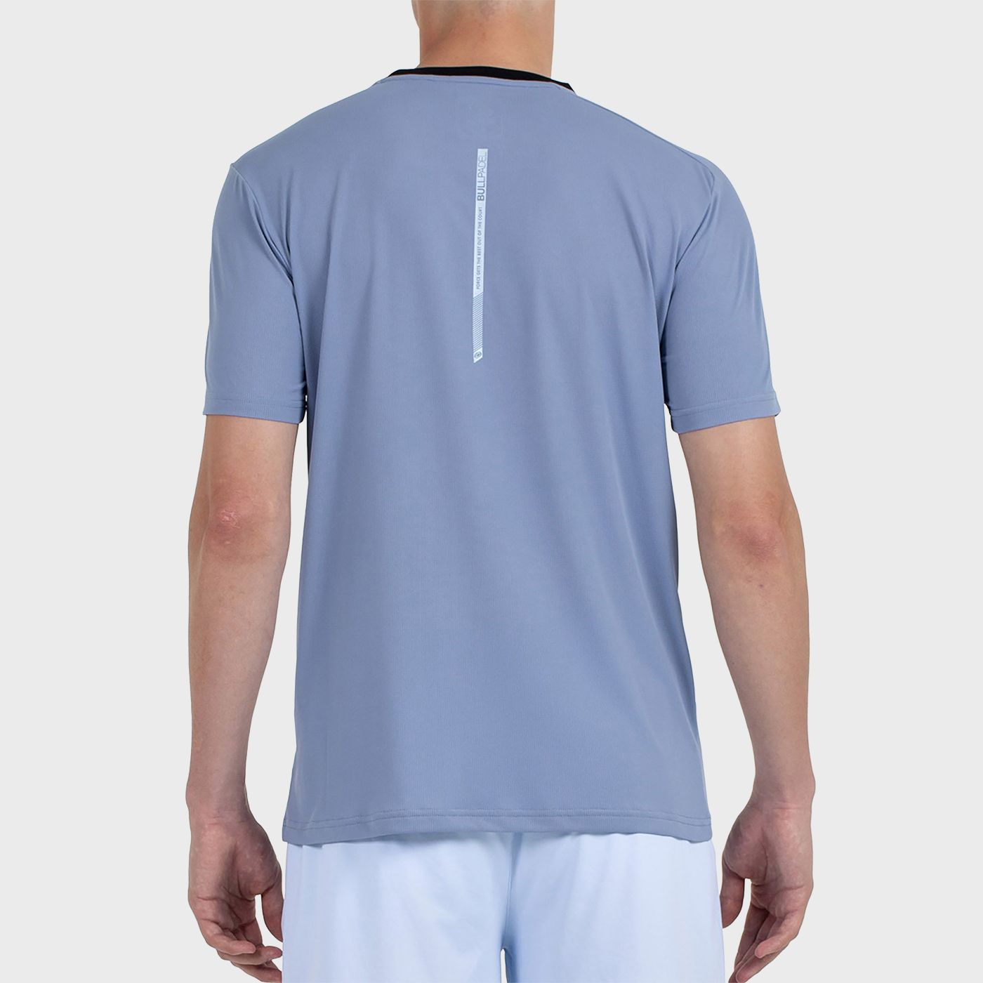 tienda de padel Madrid, tienda de padel online, tienda de padel españa, tienda de padel en linea, CAMISETA BULLPADEL CHELES AZUL
