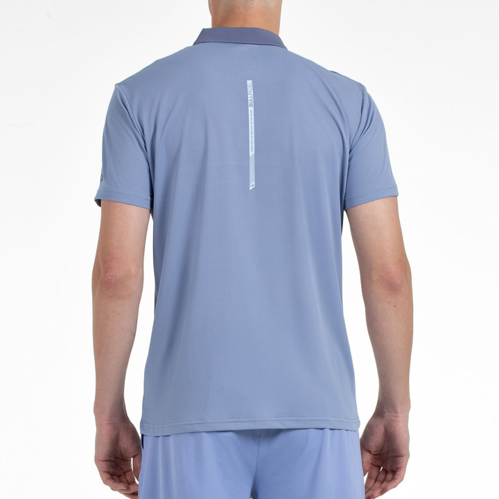 tienda de padel Madrid, tienda de padel online, tienda de padel españa, tienda de padel en linea, POLO BULLPADEL CALZADIL AZUL S