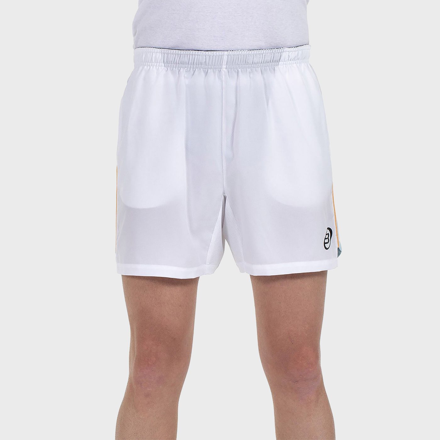 tienda de padel Madrid, tienda de padel online, tienda de padel españa, tienda de padel en linea, SHORT BULLPADEL CASTIEL BLANCO
