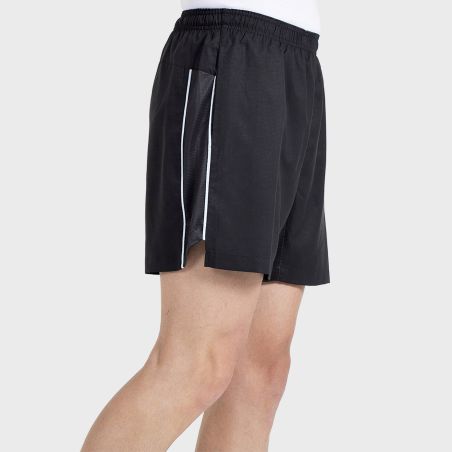 tienda de padel Madrid, tienda de padel online, tienda de padel españa, tienda de padel en linea, SHORT BULLPADEL CASTIEL NEGRO