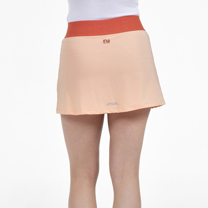 FALDA BULLPADEL ASEGUR NARANJA PASTEL