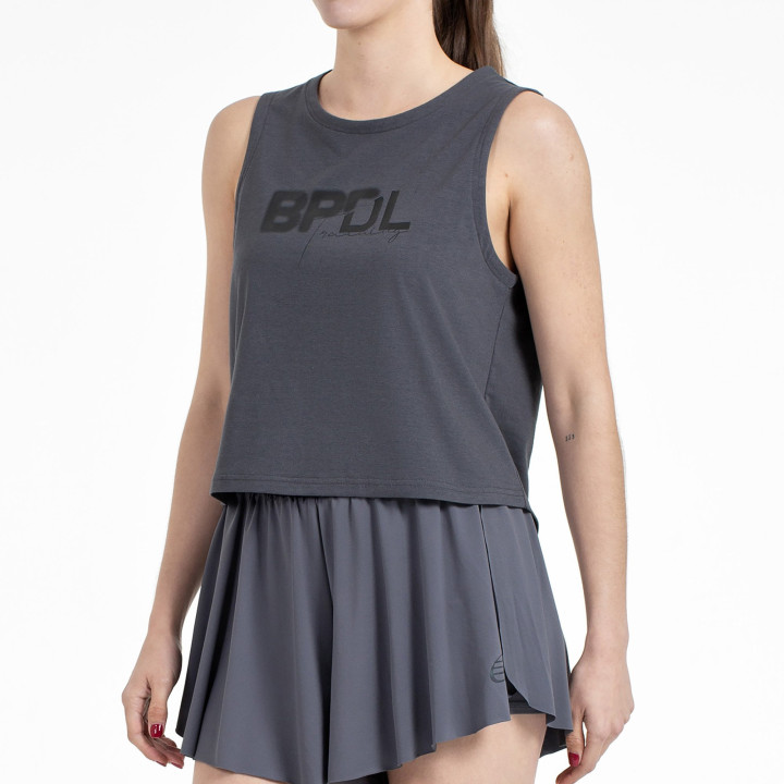 CAMISETA BULLPADEL VENTOS ANTRACITA