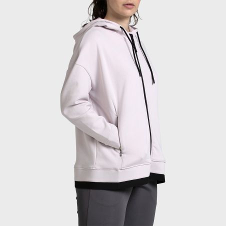 tienda de padel Madrid, tienda de padel online, tienda de padel españa, tienda de padel en linea, SUDADERA BULLPADEL VIDEL ROSA 
