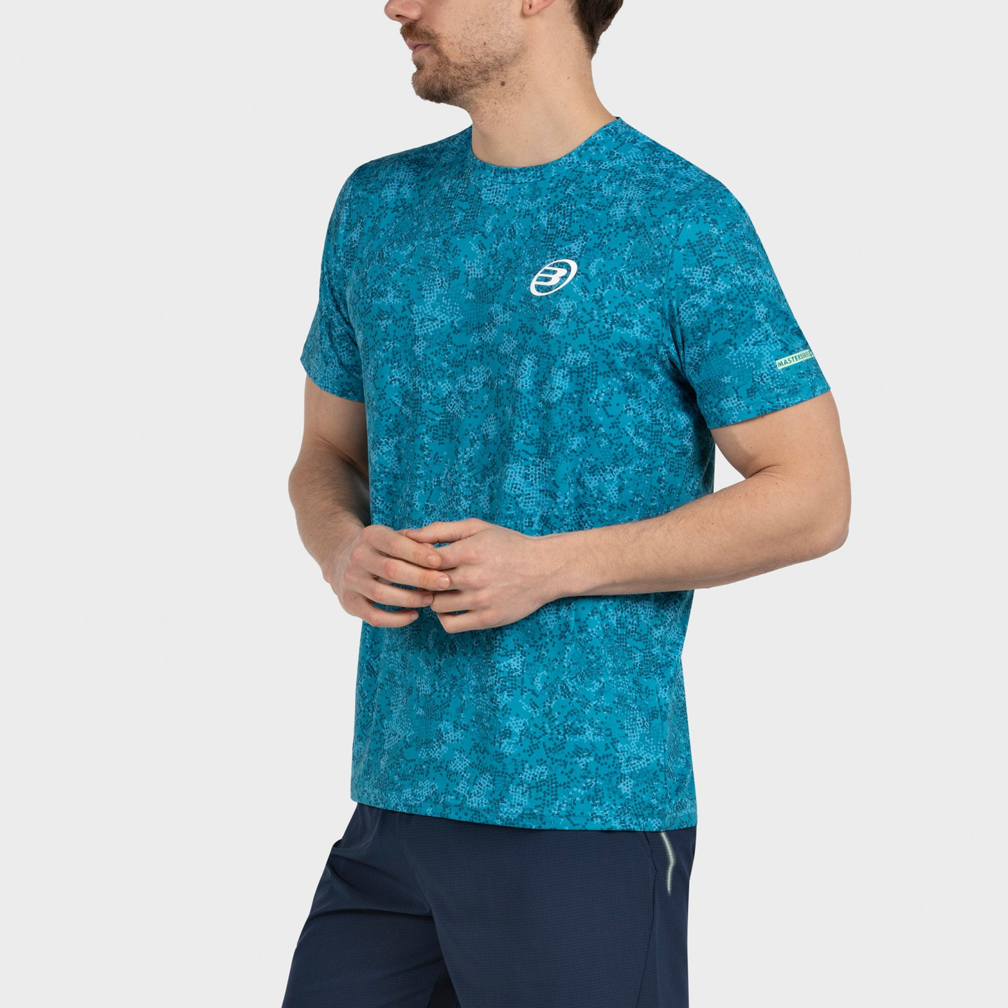 tienda de padel Madrid, tienda de padel online, tienda de padel españa, tienda de padel en linea, CAMISETA BULLPADEL MASAMA VERD