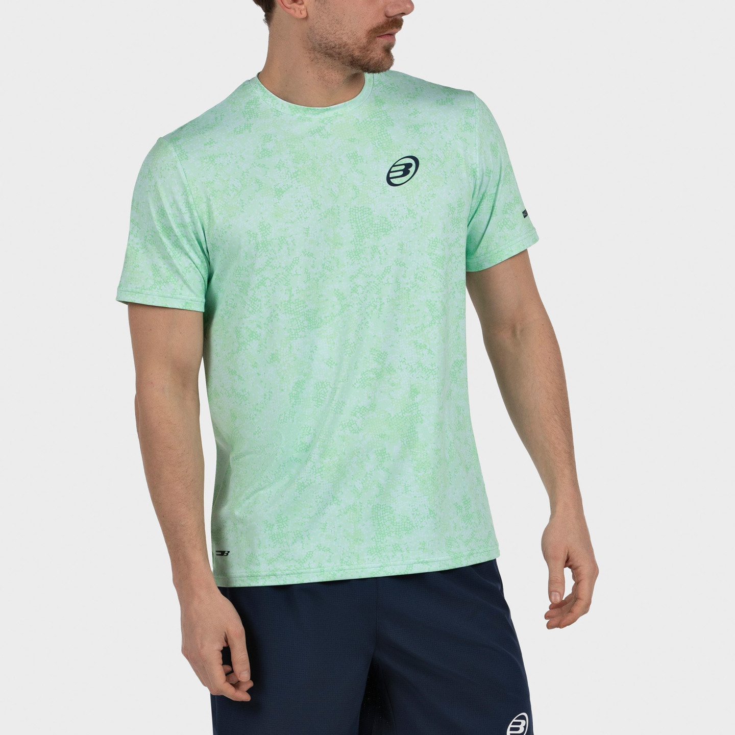 tienda de padel Madrid, tienda de padel online, tienda de padel españa, tienda de padel en linea, CAMISETA BULLPADEL MASAMA VERD