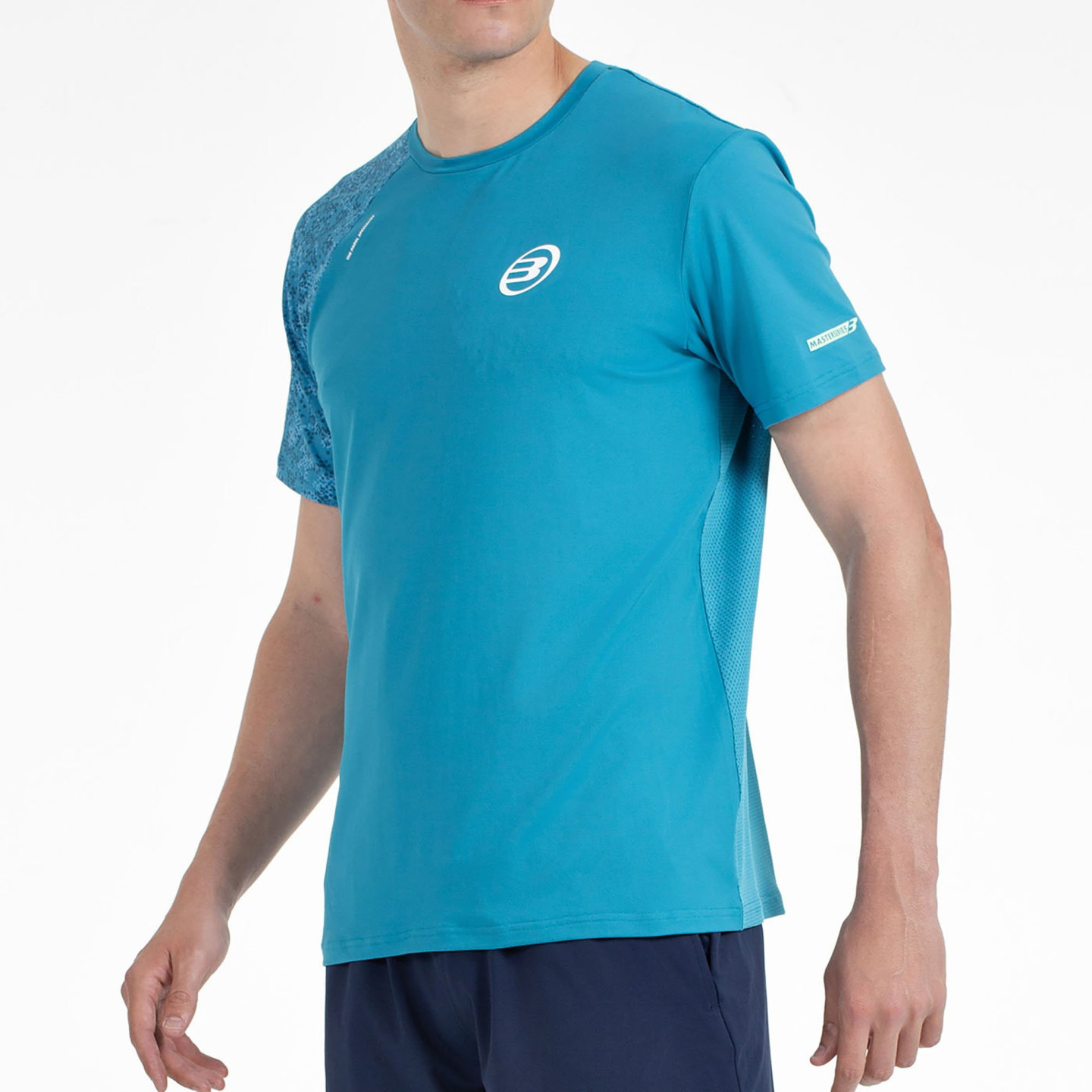 CAMISETA BULLPADEL MAZARON VERDE AZULADO