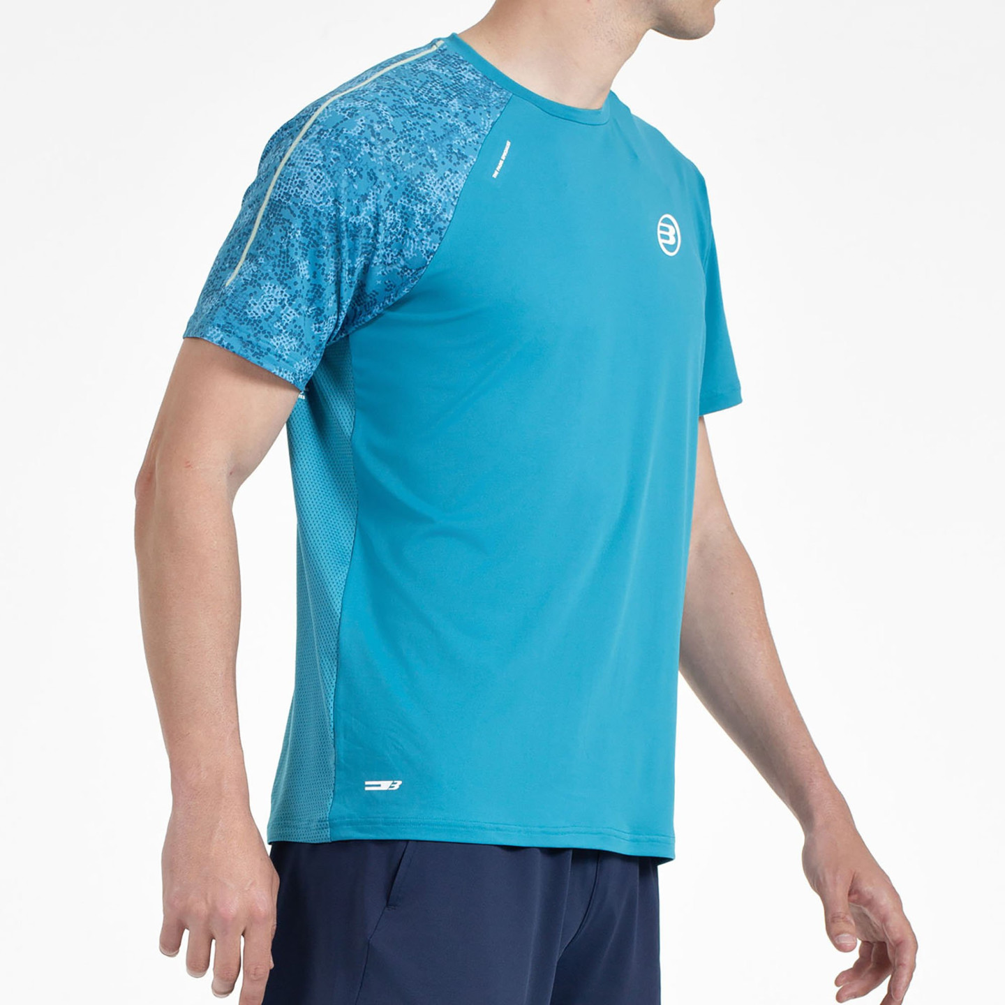 CAMISETA BULLPADEL MAZARON VERDE AZULADO