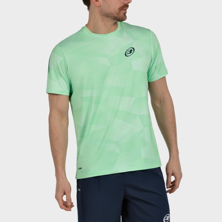 tienda de padel Madrid, tienda de padel online, tienda de padel españa, tienda de padel en linea, CAMISETA BULLPADEL MANIN VERDE