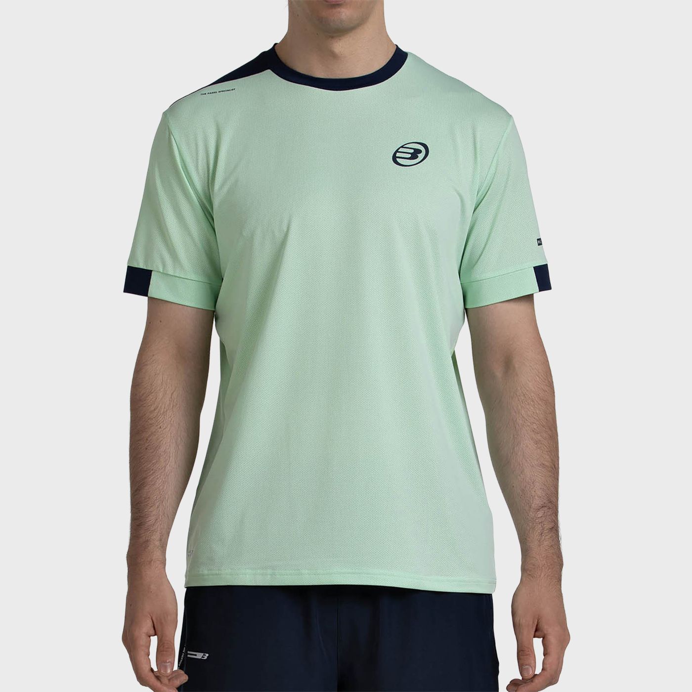 tienda de padel Madrid, tienda de padel online, tienda de padel españa, tienda de padel en linea, CAMISETA BULLPADEL MANANU VERD