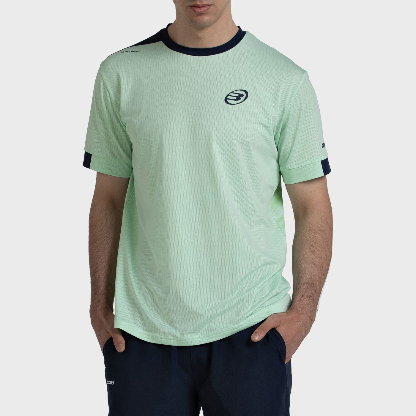 tienda de padel Madrid, tienda de padel online, tienda de padel españa, tienda de padel en linea, CAMISETA BULLPADEL MANANU VERD