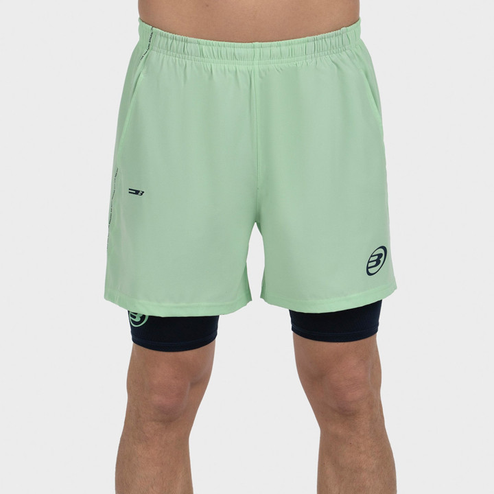 SHORT BULLPADEL MANSIL VERDE ACIDO