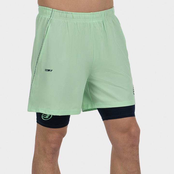 SHORT BULLPADEL MANSIL VERDE ACIDO