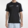 CAMISETA BULLPADEL PAQUITO 26V NEGRO