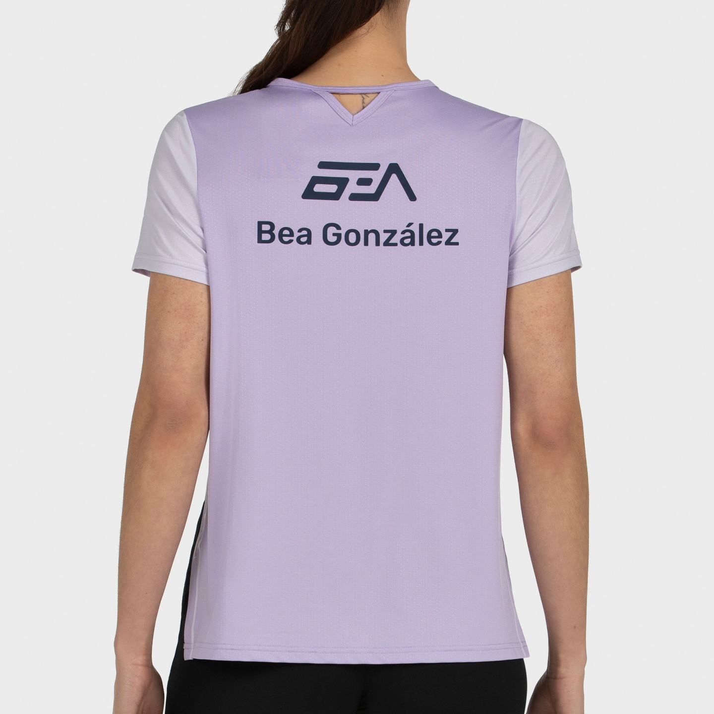 CAMISETA BULLPADEL BEA 26V LILA PASTEL