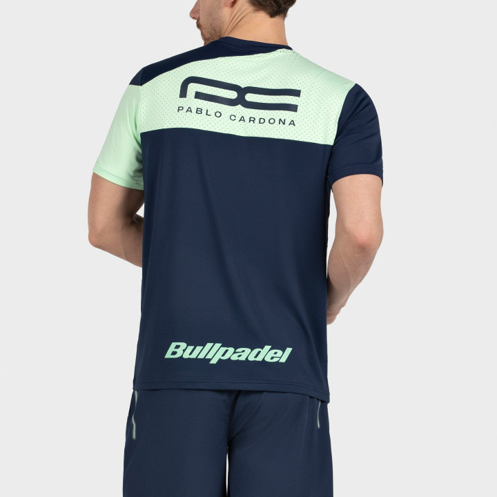 tienda de padel Madrid, tienda de padel online, tienda de padel españa, tienda de padel en linea, CAMISETA BULLPADEL CARDONA 26V