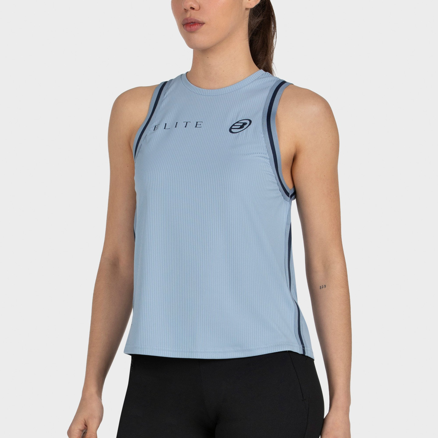 CAMISETA BULLPADEL GEMMA 26V AZUL ACERO