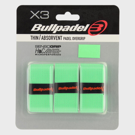 tienda de padel Madrid, tienda de padel online, tienda de padel españa, tienda de padel en linea, Overgrips Bullpadel GB-1705 ve