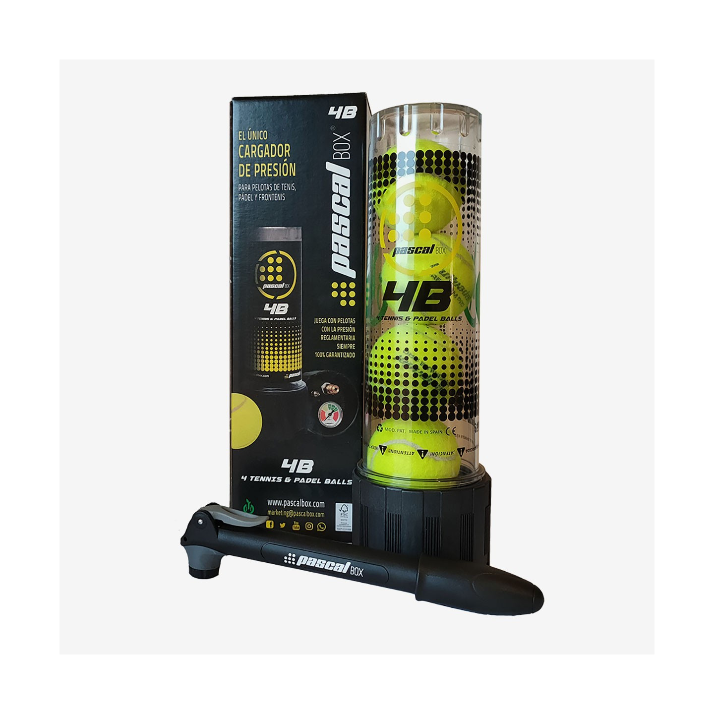 tienda de padel Madrid, tienda de padel online, tienda de padel españa, tienda de padel en linea, PASCAL BOX 4B